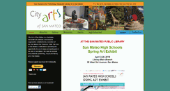 Desktop Screenshot of cityartsofsanmateo.org